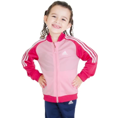AGASALHO ADIDAS 1 J PES KNIT INFANTIL - Rosa/marinho