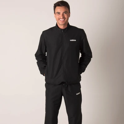 AGASALHO ADIDAS 24 7 WOVEN CUFFED MASCULINO - Preto