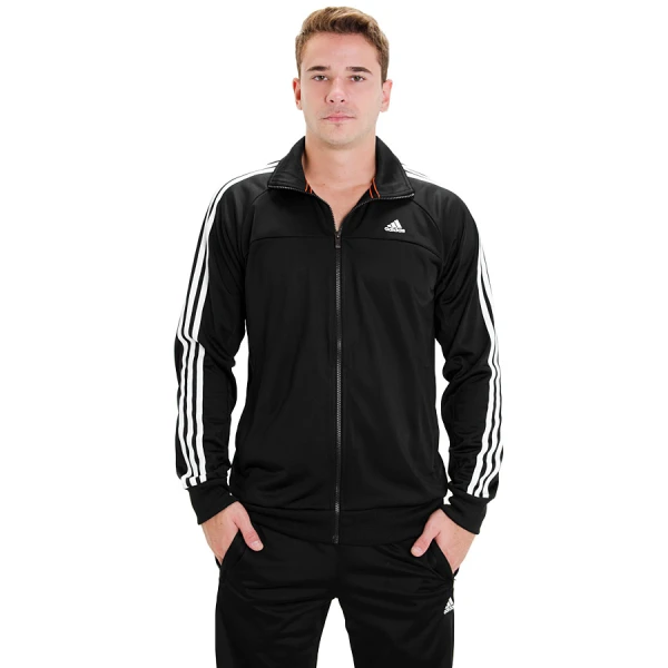 AGASALHO ADIDAS 3S ESS PES MASCULINO - Preto AGASALHO ADIDAS 3S ESS PES MASCULINO - Preto