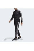 AGASALHO ADIDAS 3S TR TT TS MASCULINO - Preto/branco AGASALHO ADIDAS 3S TR TT TS MASCULINO - Preto/branco