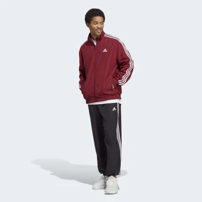 AGASALHO ADIDAS 3S WV TT TS MASCULINO - Bordo/preto
