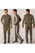 AGASALHO ADIDAS B2BAS 3S MASCULINO - Verde/branco