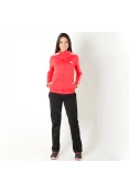 AGASALHO ADIDAS BACK 2 BASICS 3 STRIPES FEMININO - Vermelho/preto