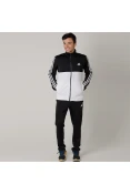 AGASALHO ADIDAS BACK 2 BASICS 3 STRIPES MASCULINO - Preto/branco AGASALHO ADIDAS BACK 2 BASICS 3 STRIPES MASCULINO - Preto/branco