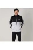 AGASALHO ADIDAS BACK 2 BASICS 3 STRIPES MASCULINO - Preto/branco AGASALHO ADIDAS BACK 2 BASICS 3 STRIPES MASCULINO - Preto/branco