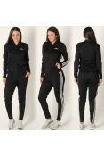 AGASALHO ADIDAS BACK 2 BASICS 3S FEMININO - Preto/branco