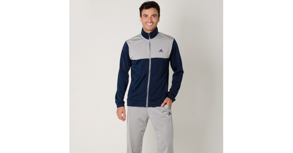 agasalho adidas back 2 basics masculino