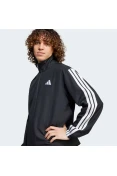 AGASALHO ADIDAS BASIC 3S MASCULINA - Preto/branco AGASALHO ADIDAS BASIC 3S MASCULINA - Preto/branco