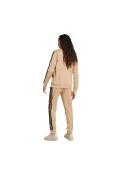 AGASALHO ADIDAS BASIC 3S TRICOT TRACK MASCULINO - Bege/preto