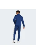 AGASALHO ADIDAS BASIC 3S TRICOT TRACK MASCULINO - Marinho/branco