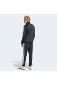 AGASALHO ADIDAS BASIC 3S TRICOT TRACK MASCULINO - Preto/branco