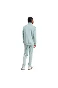 AGASALHO ADIDAS BASIC 3S TRICOT TRACK MASCULINO - Verde/branco