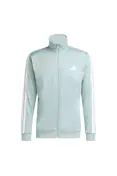 AGASALHO ADIDAS BASIC 3S TRICOT TRACK MASCULINO - Verde/branco