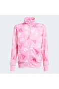 AGASALHO ADIDAS DE MALHA SEASONAL ESSENTIALS LOGO CELEBRATION INFANTIL - Rosa/pink