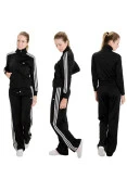 AGASALHO ADIDAS DIANA TRACKSUIT FEMININO - Preto AGASALHO ADIDAS DIANA TRACKSUIT FEMININO - Preto