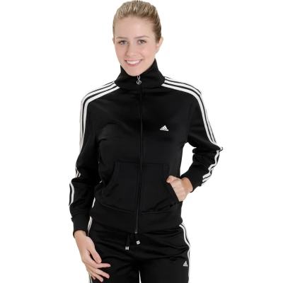 AGASALHO ADIDAS DIANA TRACKSUIT FEMININO - Preto AGASALHO ADIDAS DIANA TRACKSUIT FEMININO - Preto