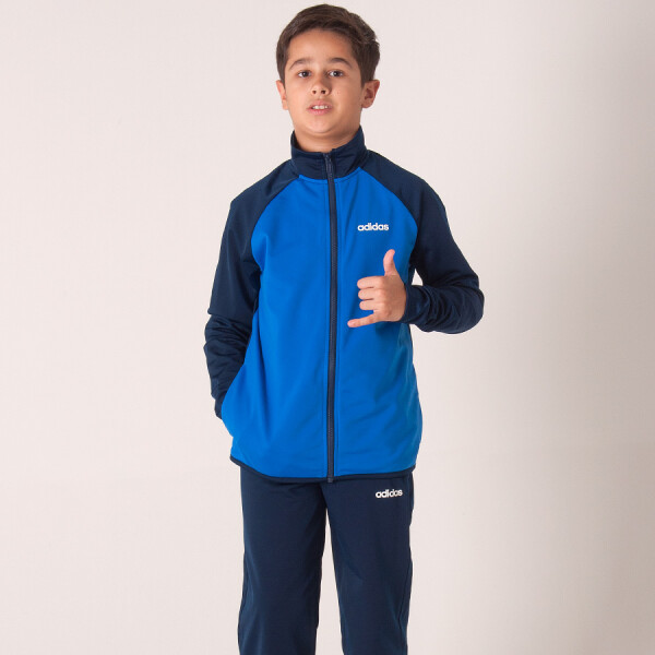 AGASALHO ADIDAS ENTRY INFANTIL - Azul/marinho