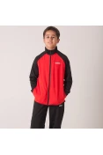 AGASALHO ADIDAS ENTRY INFANTIL - Vermelho/preto