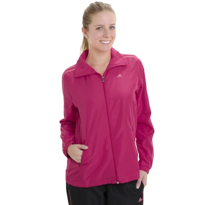 AGASALHO ADIDAS ESS 3S WOVEN FEMININO - Pink/preto