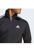 AGASALHO ADIDAS ESSENTIAL 3 STRIPES MASCULINO - Preto/branco AGASALHO ADIDAS ESSENTIAL 3 STRIPES MASCULINO - Preto/branco