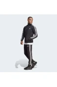 AGASALHO ADIDAS ESSENTIAL 3 STRIPES MASCULINO - Preto/branco AGASALHO ADIDAS ESSENTIAL 3 STRIPES MASCULINO - Preto/branco