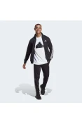 AGASALHO ADIDAS ESSENTIAL 3 STRIPES MASCULINO - Preto/branco AGASALHO ADIDAS ESSENTIAL 3 STRIPES MASCULINO - Preto/branco