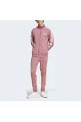 AGASALHO ADIDAS ESSENTIAL 3 STRIPES MASCULINO - Rosa/branco