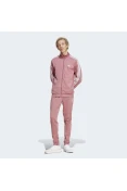 AGASALHO ADIDAS ESSENTIAL 3 STRIPES MASCULINO - Rosa/branco