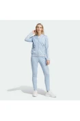 AGASALHO ADIDAS ESSENTIALS 3-STRIPES FEMININO - Azul celeste/branco