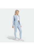 AGASALHO ADIDAS ESSENTIALS 3-STRIPES FEMININO - Azul celeste/branco