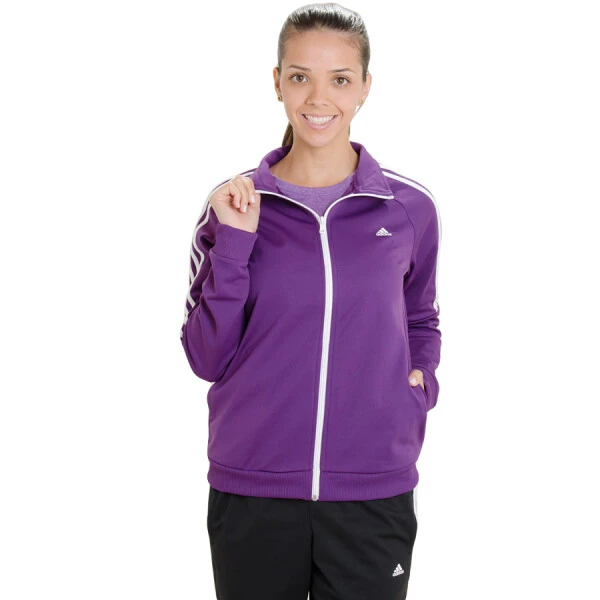 AGASALHO ADIDAS FRIEDA FEMININO - Roxo/preto