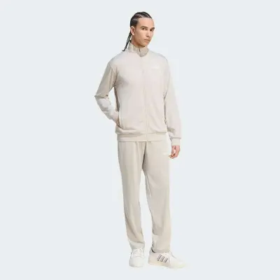 AGASALHO ADIDAS LINEAR LOGO TRACKSUIT MASCULINO - Bege