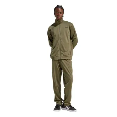 AGASALHO ADIDAS LINEAR LOGO TRACKSUIT MASCULINO - Verde musgo