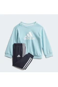 AGASALHO ADIDAS LOGO BOS JOG FT INFANTIL - Azul/marinho