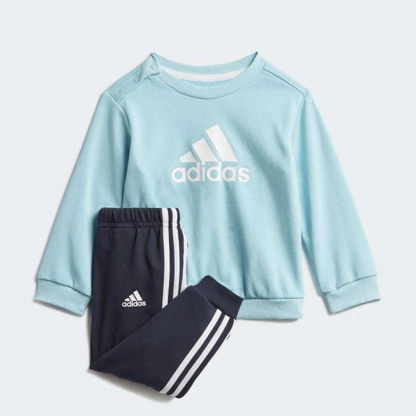 AGASALHO ADIDAS LOGO BOS JOG FT INFANTIL - Azul/marinho