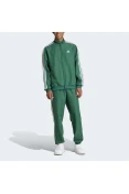 AGASALHO ADIDAS MALHA 3-STRIPES MASCULINO - Verde/branco