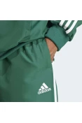 AGASALHO ADIDAS MALHA 3-STRIPES MASCULINO - Verde/branco