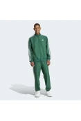 AGASALHO ADIDAS MALHA 3-STRIPES MASCULINO - Verde/branco