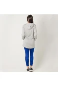 AGASALHO ADIDAS PES HOODY TIGHT FEMININO - Cinza/azul AGASALHO ADIDAS PES HOODY TIGHT FEMININO - Cinza/azul