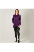 AGASALHO ADIDAS PES HOODY TIGHT FEMININO - Roxo/preto AGASALHO ADIDAS PES HOODY TIGHT FEMININO - Roxo/preto