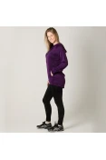AGASALHO ADIDAS PES HOODY TIGHT FEMININO - Roxo/preto AGASALHO ADIDAS PES HOODY TIGHT FEMININO - Roxo/preto