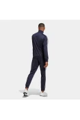 AGASALHO ADIDAS PRIMEGREEN ESSENTIALS 3-STRIPRES MASCULINO - Marinho/branco