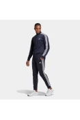 AGASALHO ADIDAS PRIMEGREEN ESSENTIALS 3-STRIPRES MASCULINO - Marinho/branco