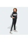 AGASALHO ADIDAS SEASONAL ESS TIBERIO 3S INFANTIL - Preto/branco