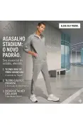 AGASALHO ADIDAS STADIUM 3S TS MASC. - Cinza
