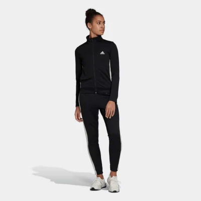 AGASALHO ADIDAS TEAM SPORTS FEMININO - Preto/cinza
