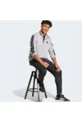 AGASALHO ADIDAS TRACKSUITS 3S MASC - Cinza/preto