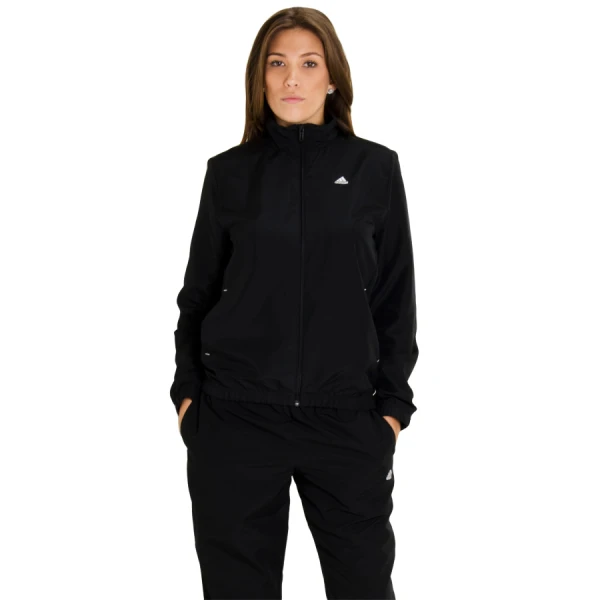 AGASALHO ADIDAS WOVEN 3S FEMININO - Preto/branco