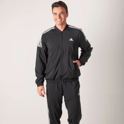 AGASALHO ADIDAS WOVEN LIGHT MASCULINO - Preto/branco