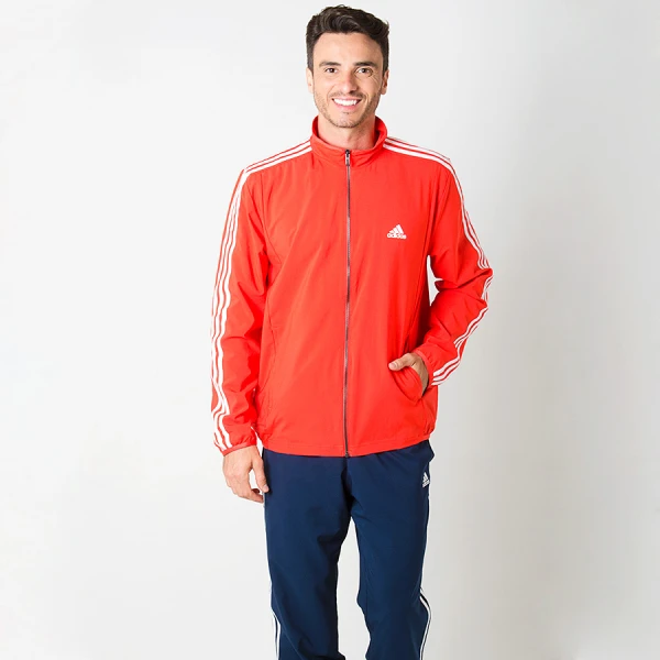 AGASALHO ADIDAS WV LIGHT MASCULINO - Vermelho/marinho AGASALHO ADIDAS WV LIGHT MASCULINO - Vermelho/marinho